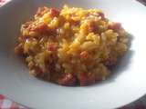 Risotto au chorizo de cyril lignac