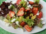 Salade fraise § avocat