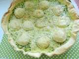 Tarte à la courgette et fromage de chèvre