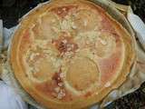 Tarte amandine aux poires