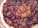 Tarte aux prunes d'ente