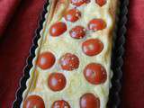 Tarte aux tomates cerise