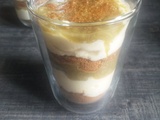 Tiramisu rhubarbe speculoos