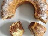 Couronne marbree au nutella