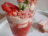 Tiramisu aux fraises