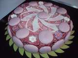 Entremets aux fruits rouges