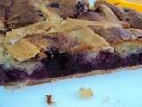 Tarte aux cassis