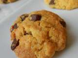 Biscuits aux pépites pour utiliser mes jaunes d'oeufs