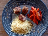 Boulettes de viandes et carottes épicées au miel