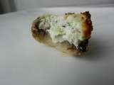 Champignons / fromage ail et fines herbes, super facile, super effet