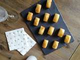 Financiers apéro chèvre et miel - pour utiliser vos blancs d'oeufs