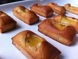 Financiers peches/huile d'olive