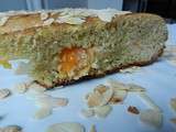 Gateau a la poele: version amandes/abricots