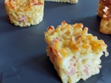 Gratins individuels de coquillettes jambon comté