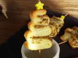 Mini sapins feuilletés pour vos apéro de fête