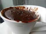 Mug cake au chocolat