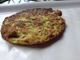 Pancakes courgettes / ricotta / curry et menthe