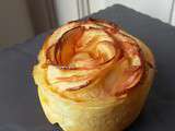 Roses feuilletées aux pommes ou comment revisiter la tarte aux pommes