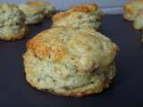 Scones roquefort et noisettes