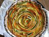 Tarte spirale aux légumes