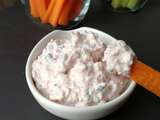 Tartinade radis rose - fromage frais