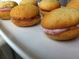 Whoopie pies vanille/fraise