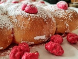 Brioches aux pralines, aérienne sans beurre