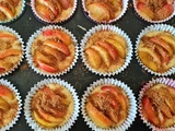 Cupcakes aux pommes confites