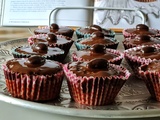 Cupcakes ganache chocolat