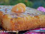 Gâteau au yaourt à la polenta et mandarine