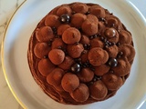 Gâteau brownie à la fête