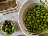 Olives vertes en saumure