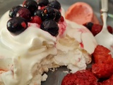 Pavlova facile avec sa meringue à la française