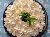 Poke cake au citron pavot