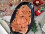 Saumon gravlax maison