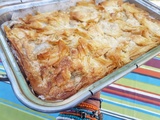 Tourtière aux fruits d’été, abricots pistaches