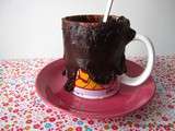 Mug Cake au Chocolat qui fait  bloup bloup 