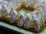 Tarte au citron meringuée hyper graphique {c'est mon Gâteau}