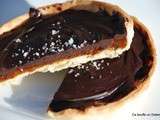 Tartelette au Chocolat, Caramel au Beurre salé et Fleur de Sel