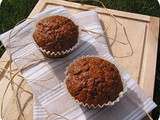 Muffins aux flocons d'avoine et chocolat