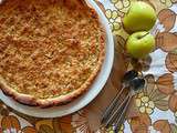 Tarte aux pommes déguisée en crumble