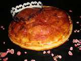 Galette des rois aux pralines roses