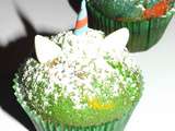 Muffins Rainbow Licorne