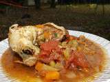 Poulet chasseur ( recette Toscane )