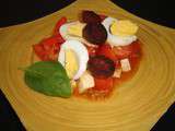 Salade de tomates basque