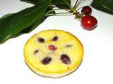 Tartelette aux amandes et aux cerises