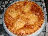 Tourte à la courge et aux pommes ( pour thanksgiving )