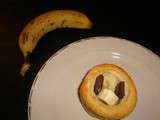 Vols au Vent sucrée ( banane/chocolat )