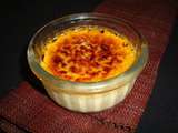 Crème brûlée à la marmelade à l’orange