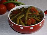 Haricots verts à la tomate